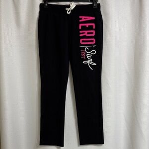 EUC Aeropostale “AERO Surf 1987” knit pull on pants. Size L/G